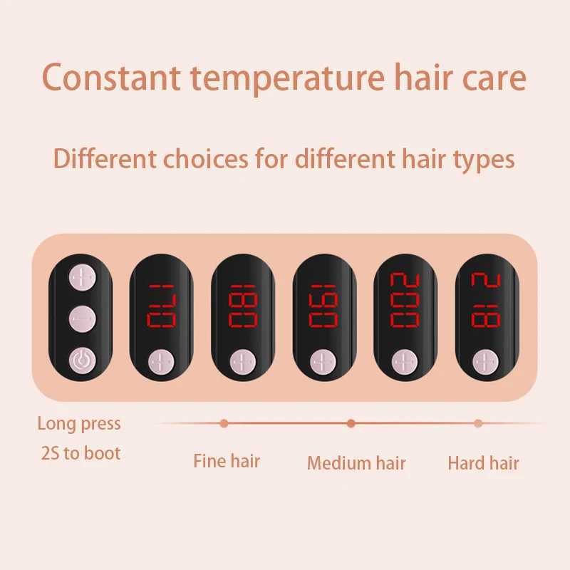 New Arrival 25mm corrugated Chicken rolls curler 2 barrels curler ceramic fast heating curler iron hair conditioner corrugated modeling tool Z241022