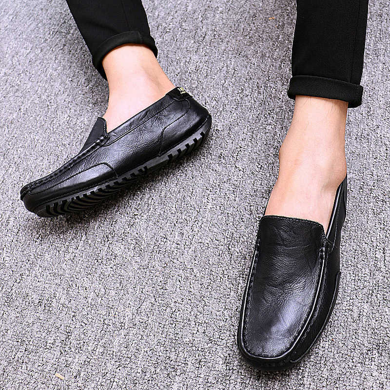 Men Dress Shoes Mens Shoes Spring New Mens Casual Shoes Korean Large Soft Sole Lazy Summer Casual Shoes 241009