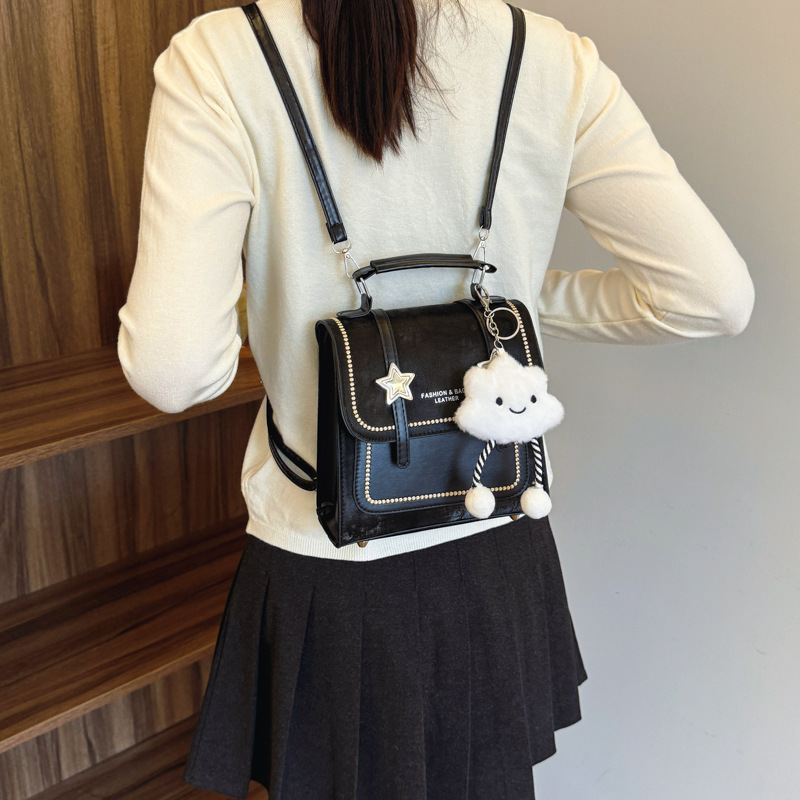 2025 Designer Leisure large capacity 3 crossbody bag 2024 autumn new item niche design simple backpack free shipping