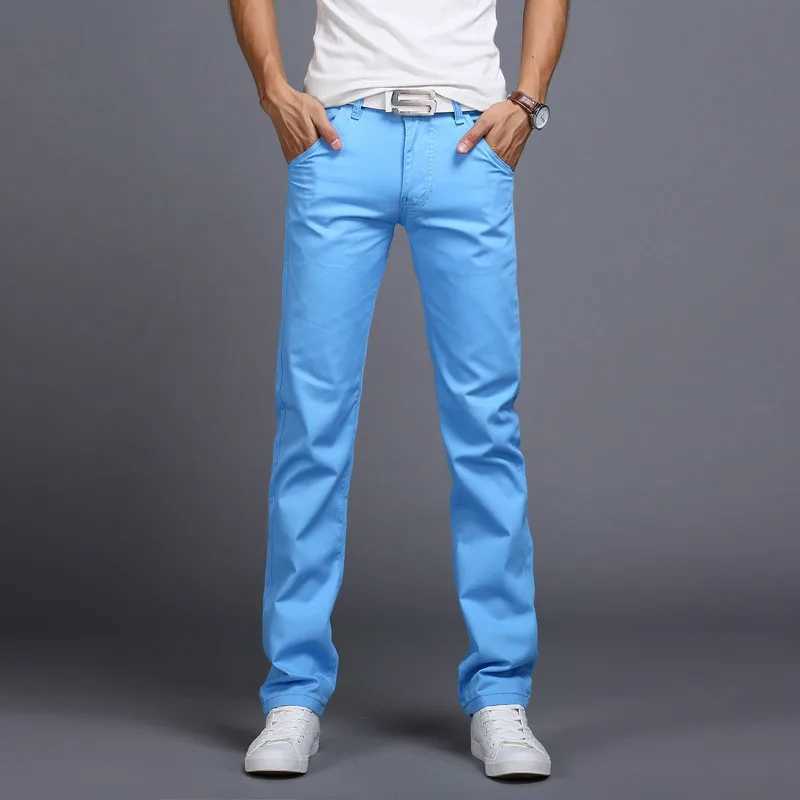New Spring Autumn Casual Pants Men Cotton Slim Fit Chinos Fashion Long Trousers Male Pantalon Hombre 9 colors Plus Size 28-38X241023