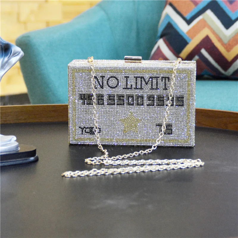 Female er Rhinestone diamond clutch bag Zd2101 241023
