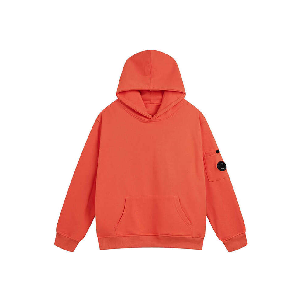High end Men Autumn s and Women Same Style Solid Color Casual Loose Sports Hoodie Fashion Large Pocket Long Sleeve Couple Sweatshirt Caual Looe Sport 