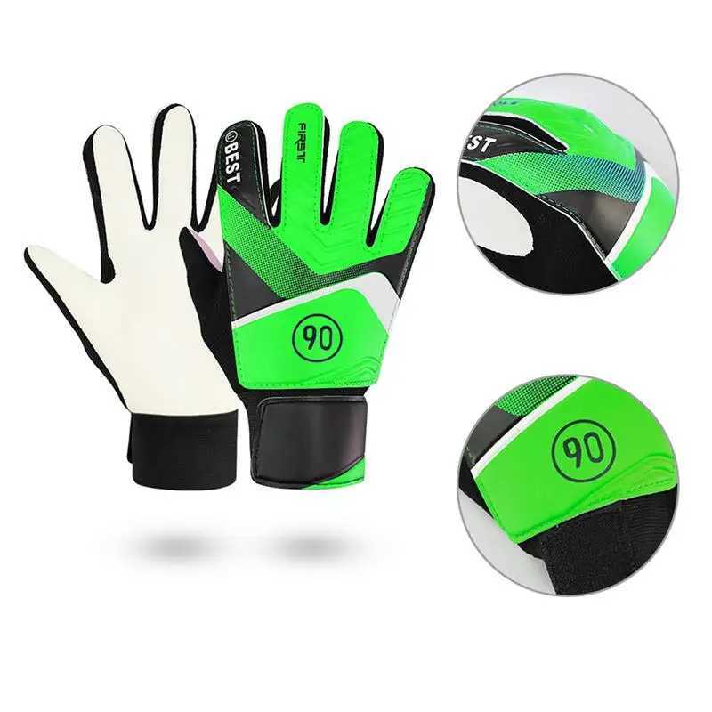 Goalkeeper Gloves For Kids/Youth Non-Slip Soccer Goalie Gloves Latex Full Finger Latex Football Glove Sport Accories for KidsXJ241023