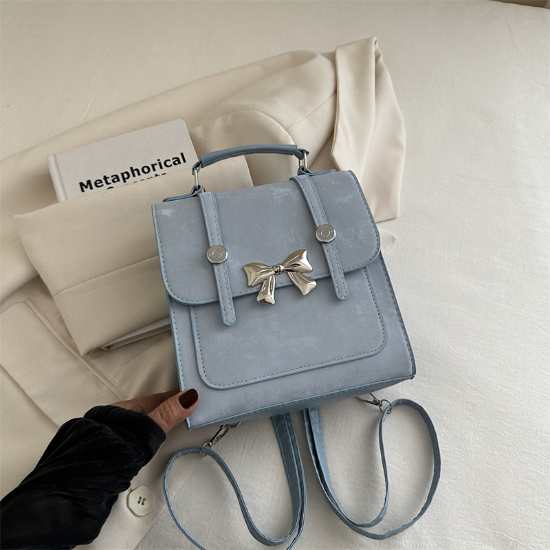 2025 Designer butterfly casual 3 2024 hand-held dual women's new niche design single shoulder crossbody small square bag free shipping