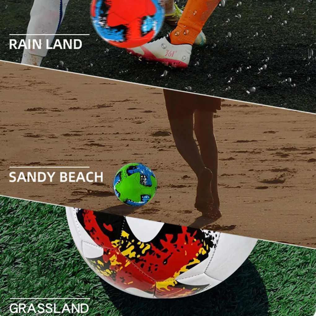 Training ential Size 5 Soccer Ball For Outdoor Practice Machine Stitched Panels For AddedXJ241023