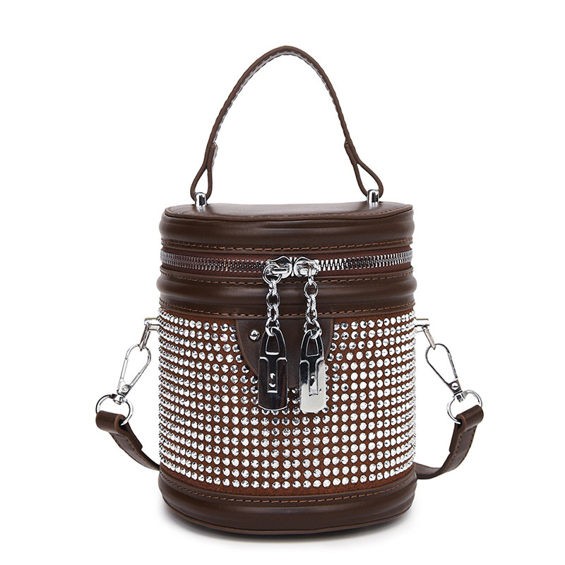 free shipping new designer tote handbag Bucket mobile phone ladies shoulder cylindrical bag