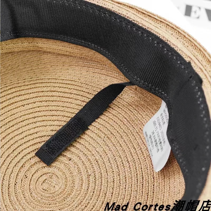 Summer Korean Version Womens Berets Casual Fashion Straw Shading Sun Protection Hat Gorras ed Japan n sboy Cap 241010