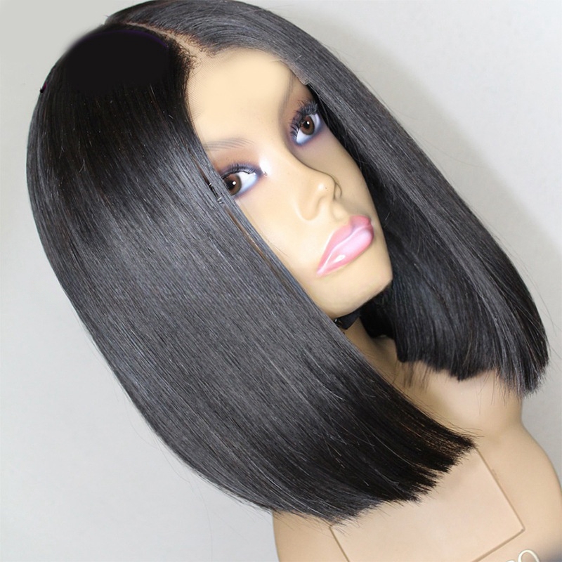 Wigs for women African black Straight Bob Wig European and American fashion medium length new arrival