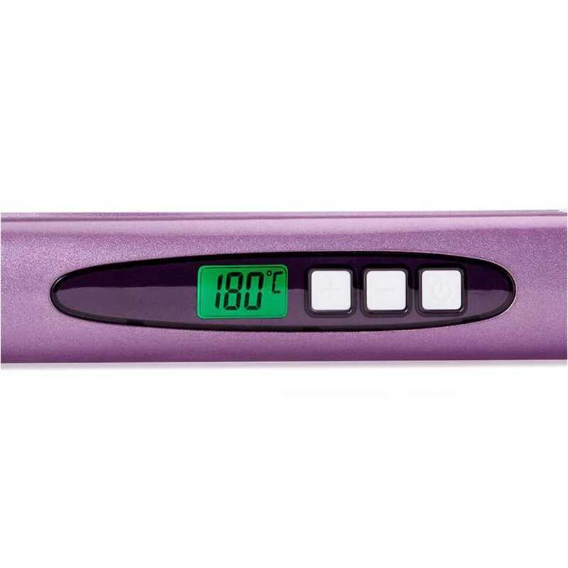 New Arrival Intelligent liquid crystal straightening clamp plate Liu two roll hair straightener Z241022