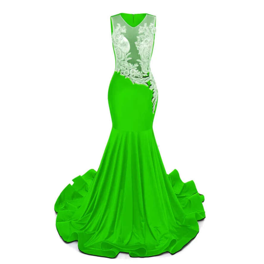 Photos Custom Made Real 2024 New Prom Dresses Royal Blue Black Bury Orange Sleeveless Mermaid Evening Gowns Women Special Ocn Wear Dress Bm3501