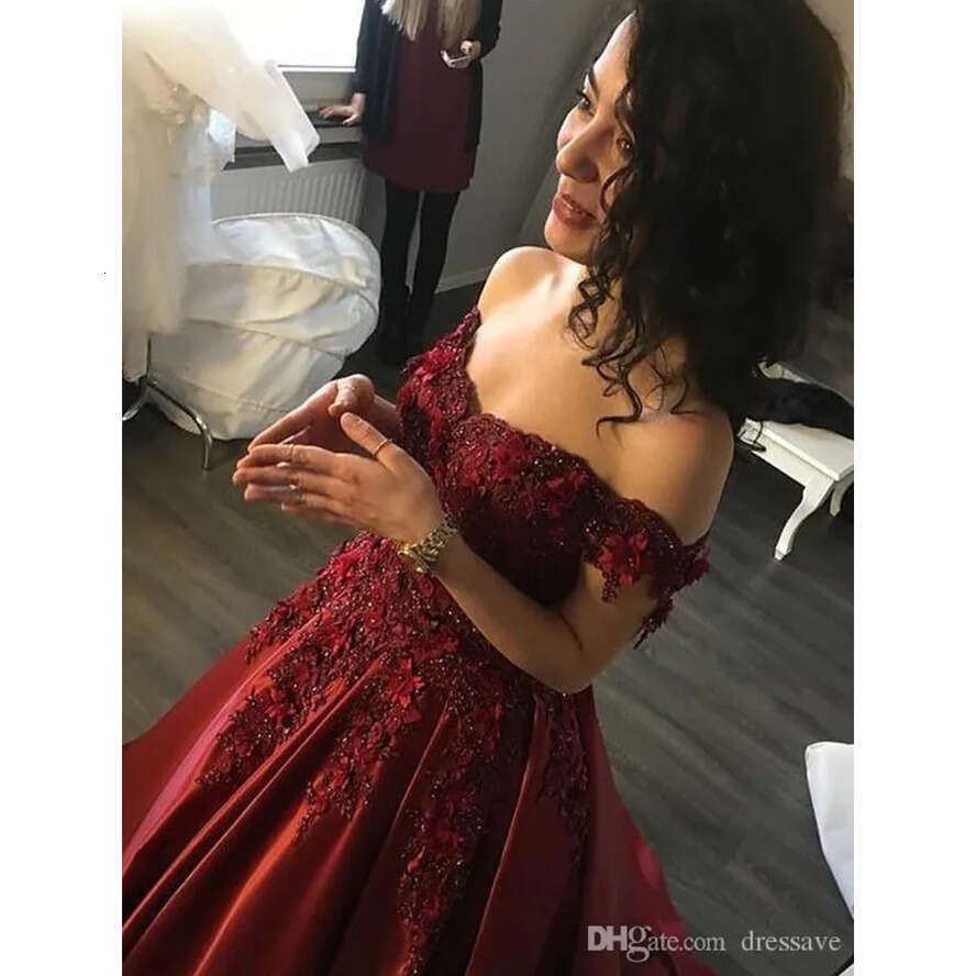Prom Dresses Bury Elegant A E Off Shoulders With Appliques Beads Long Robe De Soriee Party Evening Gowns Bc1382 ppliques vening