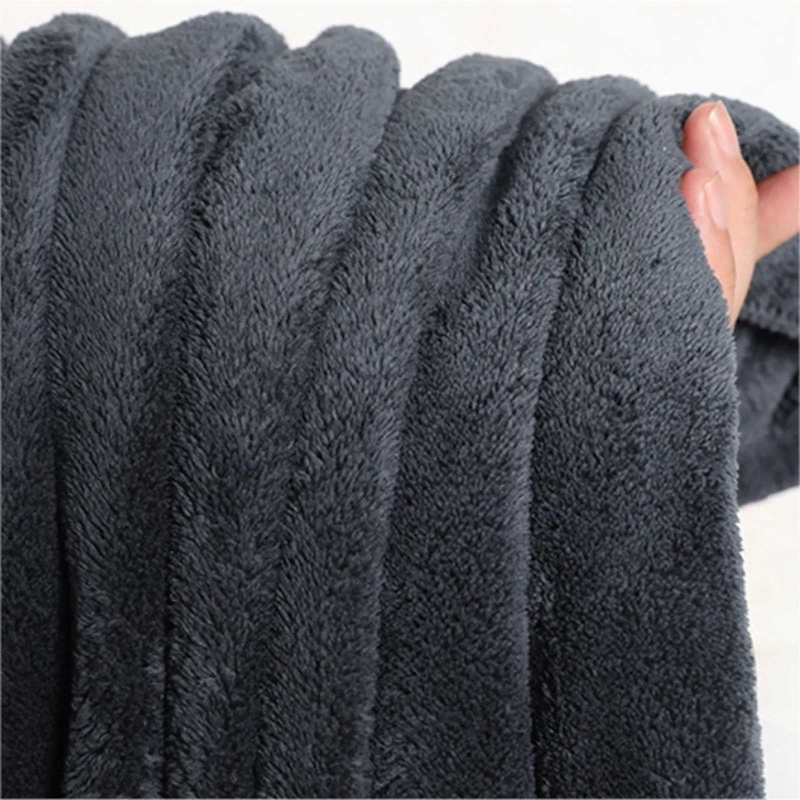 Adult mens bathroom pajamas flannel Spwear loose zipper thick night light bathrobe mens bathtub set W241023