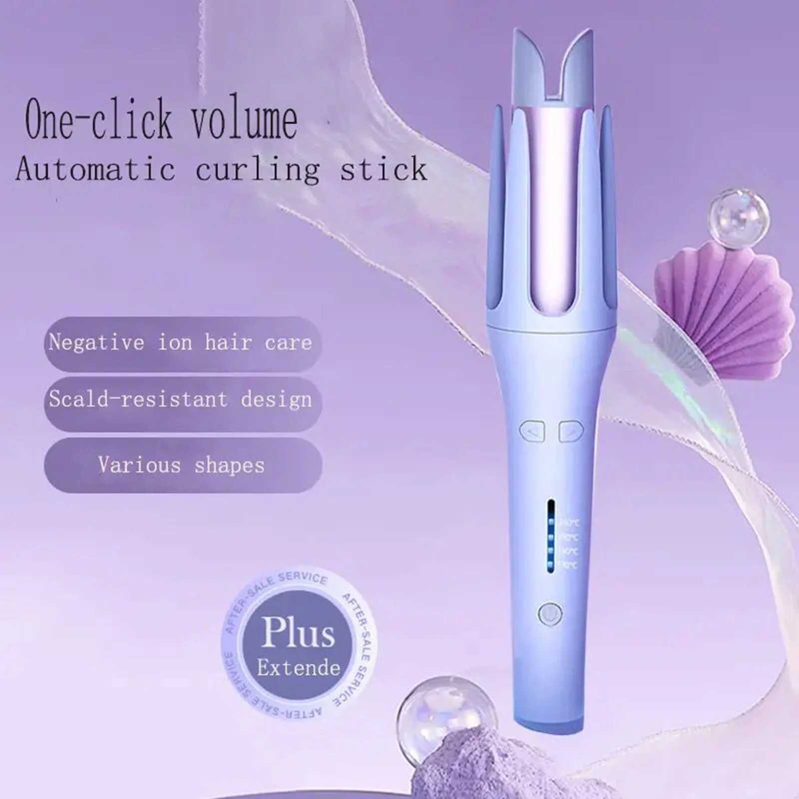 New Arrival Automatic Rotating Curler a self rotating and non damaging curling machine for long short and thick hair Z241022