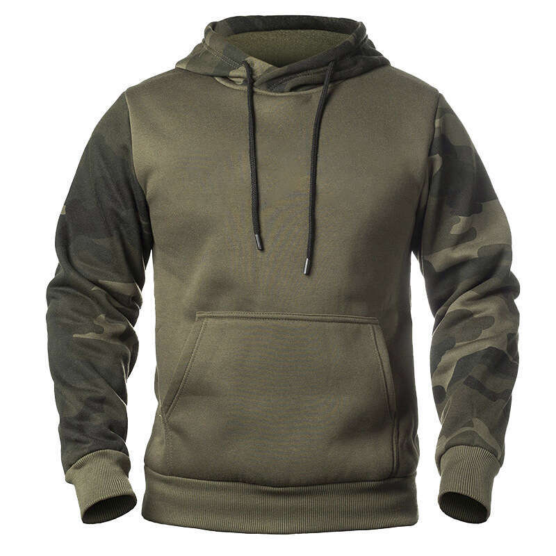 s Men Winter Casual Fleece Hoodies Male Outdoor Camouflage Pullover Sweatshirts Hooded Loose Outwear Capts Plus Size XL Caual Hoodie Sweathirt Looe Ca