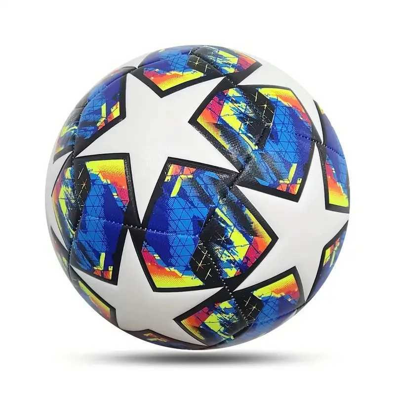 Football No. 5 ball machine-stitched Own English and super competition training PU explosion-proof football factory whosa...XJ241023