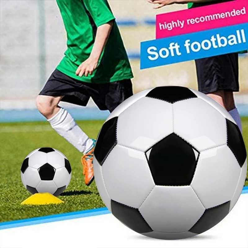 Size 5 Profional Training Soccer Balls PU ather Black White Football Soccer Balls Goal Team Atch Training BallsXJ241023