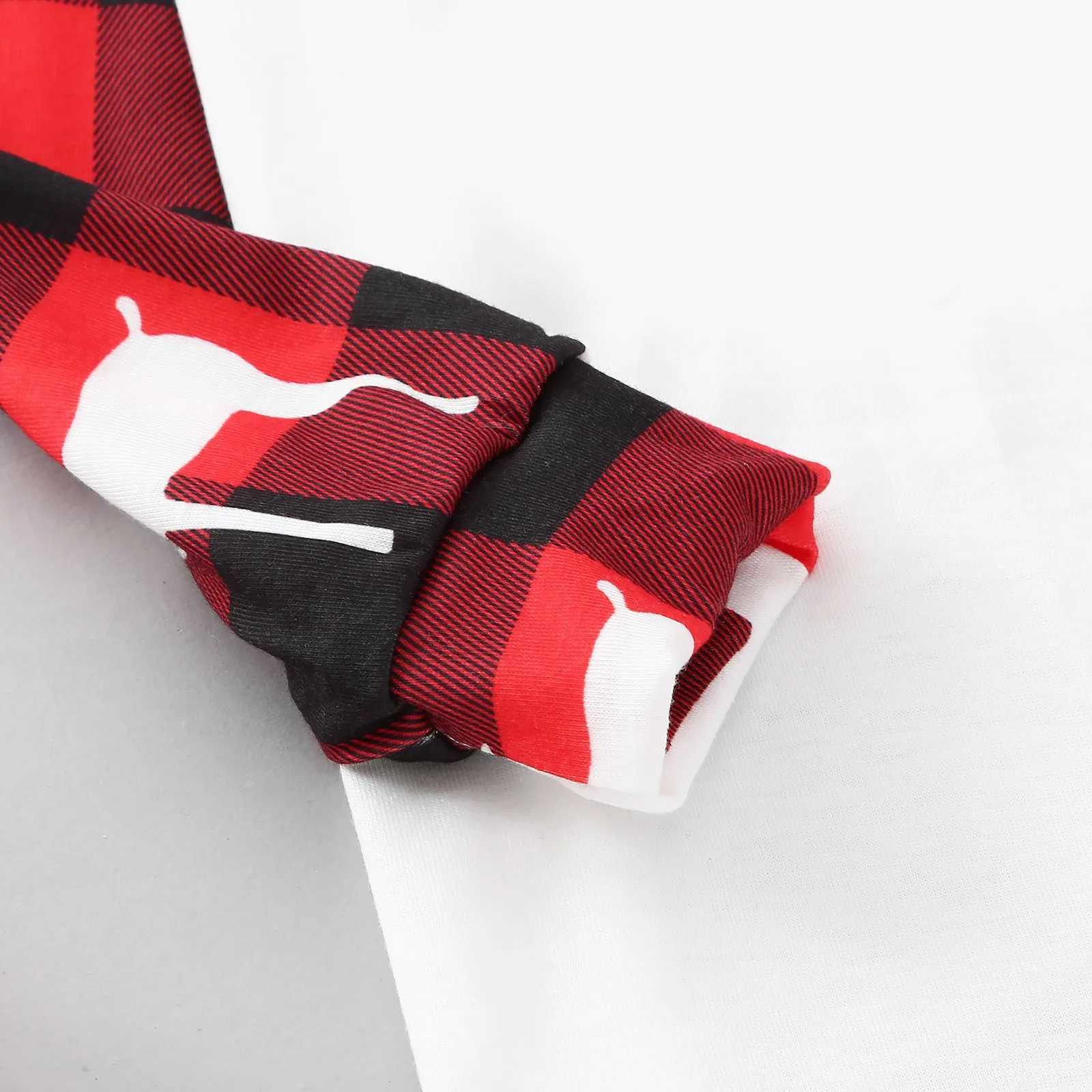 Cute Parent Child Clothing Xmas Kawaii Funny Deer Printed Daily Family Set Christmas Pajamas Outfit pijamas en conjunto parejasXJ241008