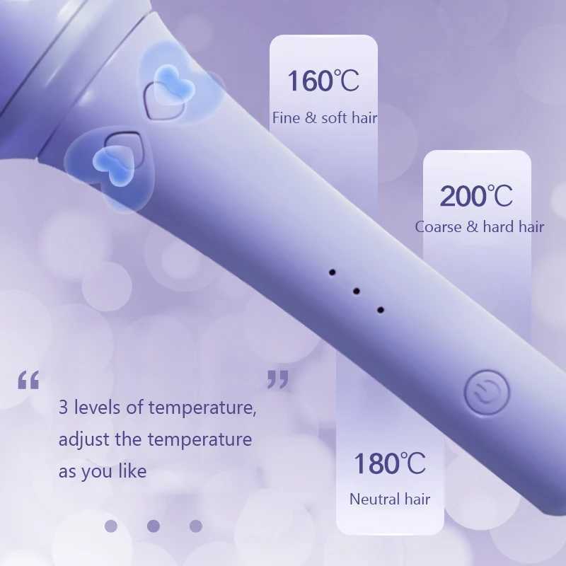 New Arrival Automatic curling iron 32mm bucket 3 temperature automatic curling iron rod with double pressure rapid heating used for curling styling to