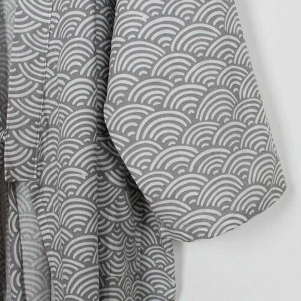 Fashionable printed mens and womens classic Japanese bathroom kimono Yukata evening gown unisex Spwear W241023