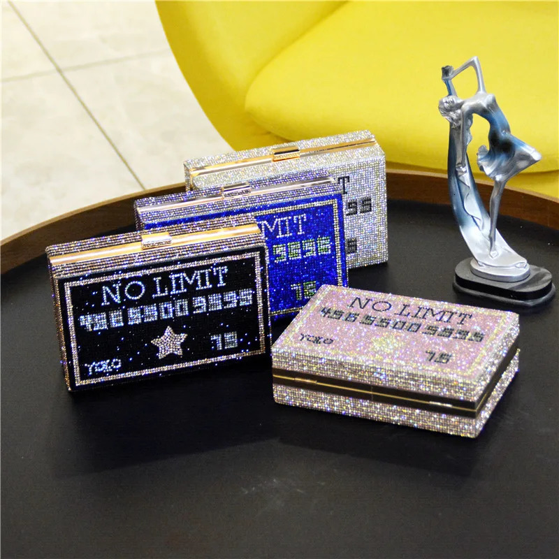Female er Rhinestone diamond clutch bag Zd2101 241023