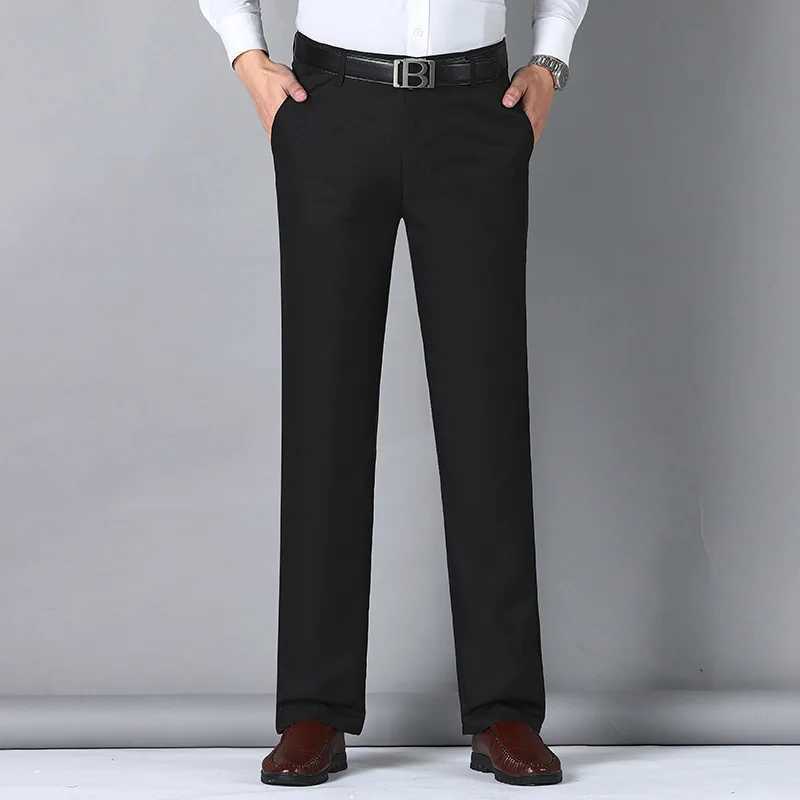 MRMT 2024 Brand Mens Trousers High Waist Black Suit Pants Men Trousers Thin Straight Loose Formal Business Casual Man TrouserX241023
