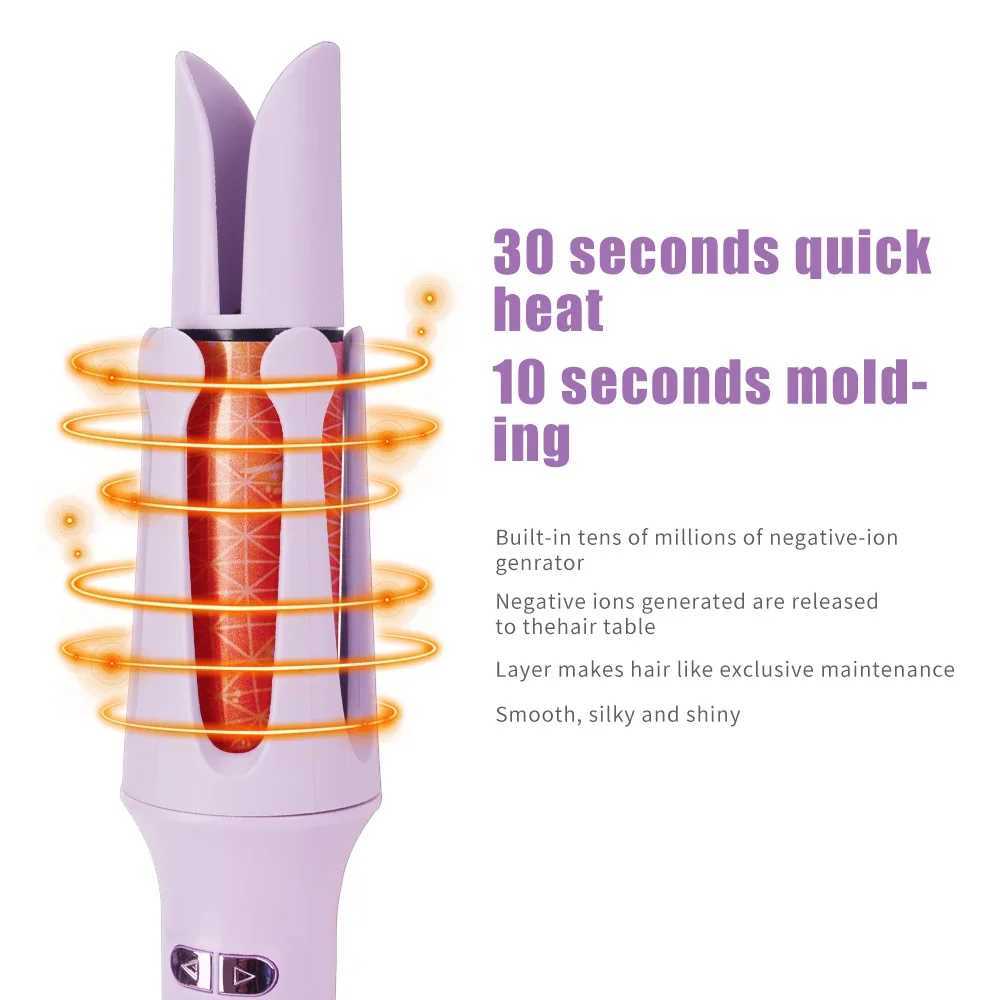 New Arrival 32MM large wave automatic curling iron automatic rotating ceramic curling iron professional curling iron styling tool Z241022
