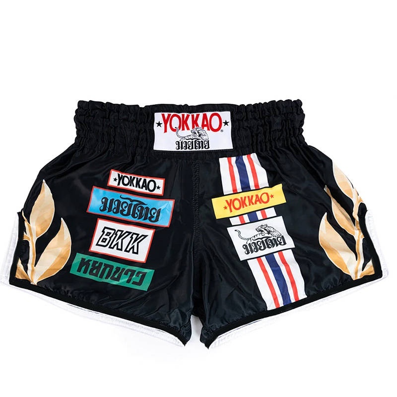 EVERBOUT Muay Thai Boxing Men Women Sanda Shorts Running Sports Fitness Children Fashion Printed