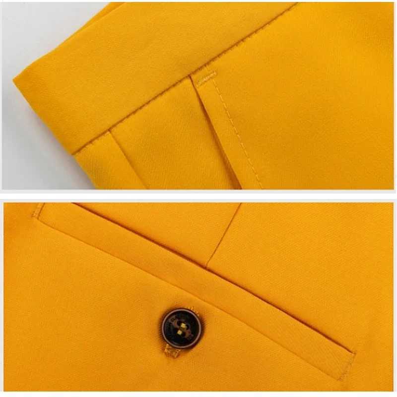 Size 29-40 New Mens Fashion Boutique Solid Color Formal Business Suit Pants Groom Wedding Dress High End TrousersX241023