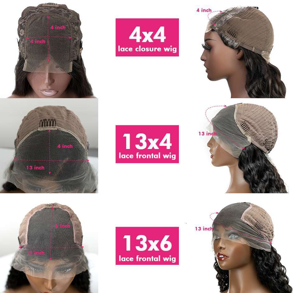 13x6 Reddish Body Wave Front for Women Brown Colored Human Hair Wig 13X4 Hd Lace Frontal Wigs 250%