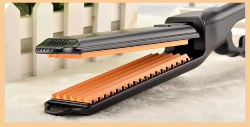 Do not harm straight hair straight hair iron corn fluffy pad straight hair salon powder mosaic plywood M241022