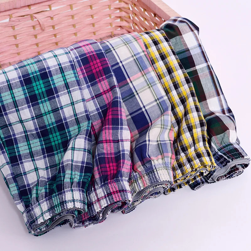 3-10 pieces of pure cotton mens underwear boxing plus mens Aro pants pajamas long socks pure cotton boxing shorts 241023