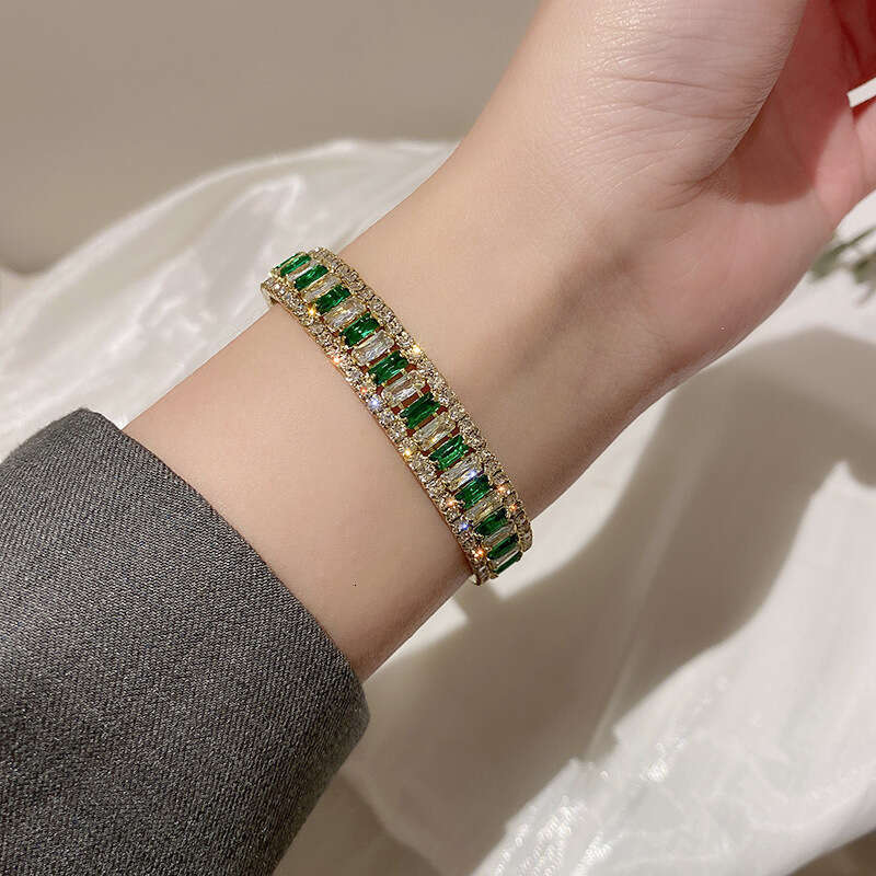 Sparkg Zircon Letter Bracelet: Unique Charm, Timeless Elegance 4