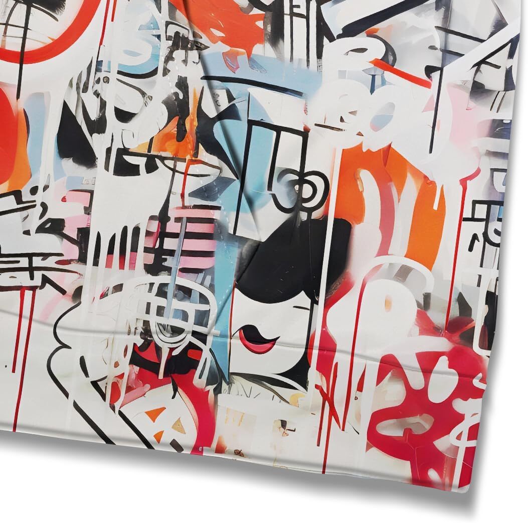 Hoodie for Mens Womens Mens Colorful Comic Graffiti Print Hoodie Hoodies Magic Trippy Graffiti Graphic Sweatshirts Pullover Graphic Hip hop Warmth