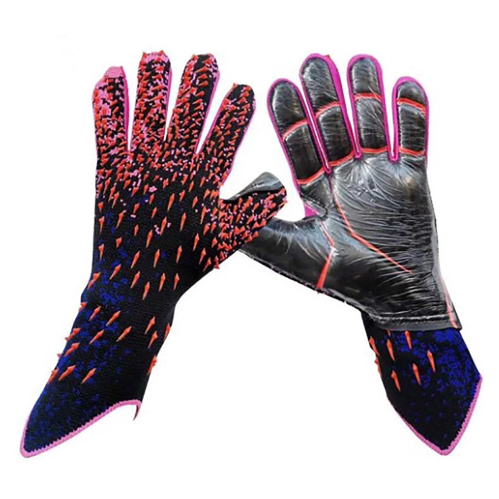 Profional Soccer Gloves Soccer Goalie Goalkeeper Gloves Latex Anti Slip Football Gloves with Strong Grips Palms for Kids BoysXJ241023