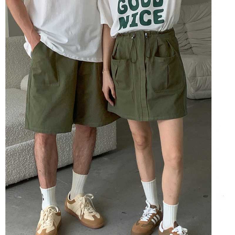 Mother and Daughter Fashion Skirts Family Look Clothes Korean Style Father Son Same Shorts New Parent-child Outfit Summer 2024XJ241008