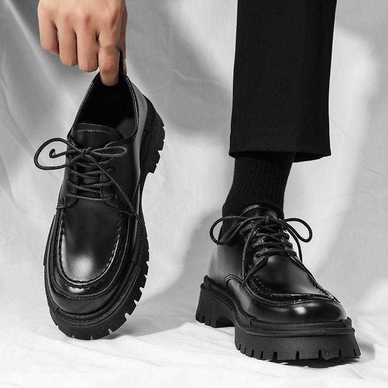 Men Dress Shoes Mens Casual Shoes New Spring British Business Dress Shoes Sports And Leisure Loafers One Step Trendy Shoes 241009