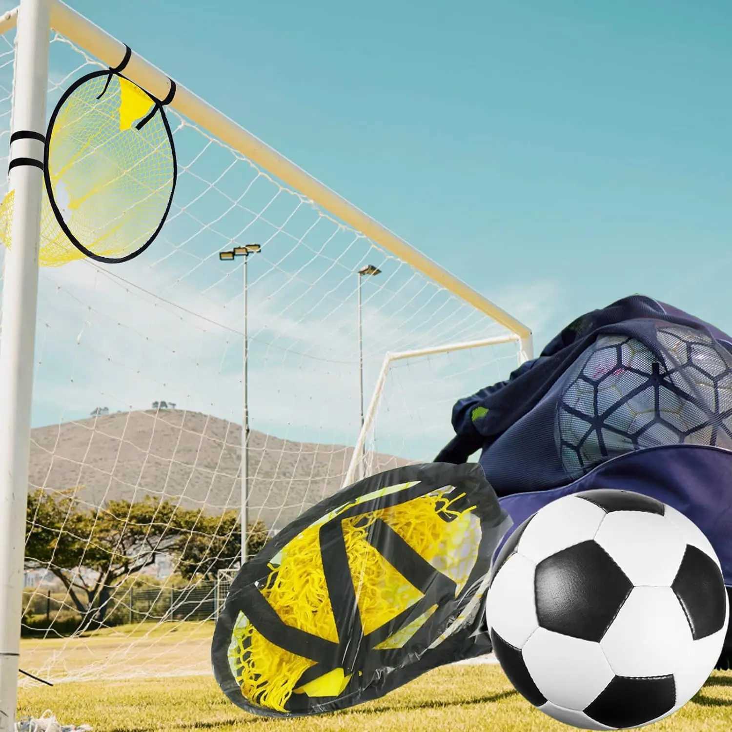 Football Training Shooting Target Net Soccer Practice Shot net Free Kick Practice Shooting Net Youth Soccer Training EquipmentXJ241023