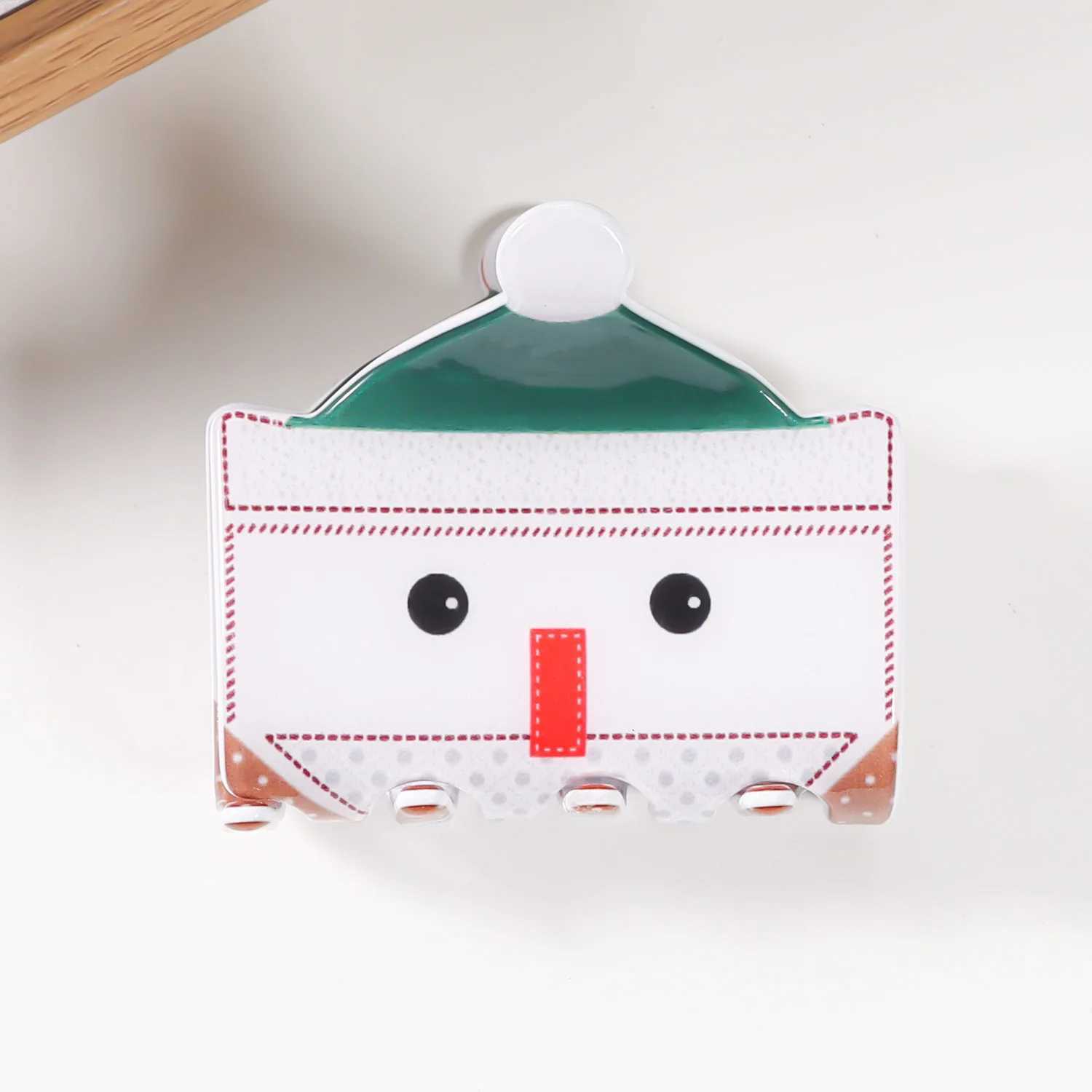 Muweordy Winter Christmas Series Hair Claw Cute Snowman Claw Clip Funny Cartoon Crab Hair Clip Hair Accessories for Women GirlsX241021