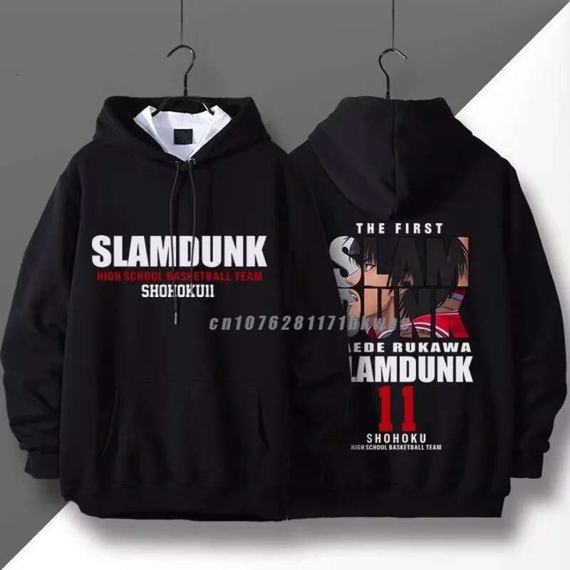 Hallyu Popular Anime Slam Dunk Mens Sports Hoodie Men Women Casual Vintage Sweatshirt Oversize Male Hoodies Cool Streetwear s