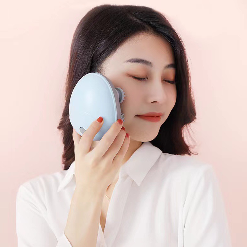 New head massager electric silicone scalp massager portable home USB mini electric dragon claw hand
