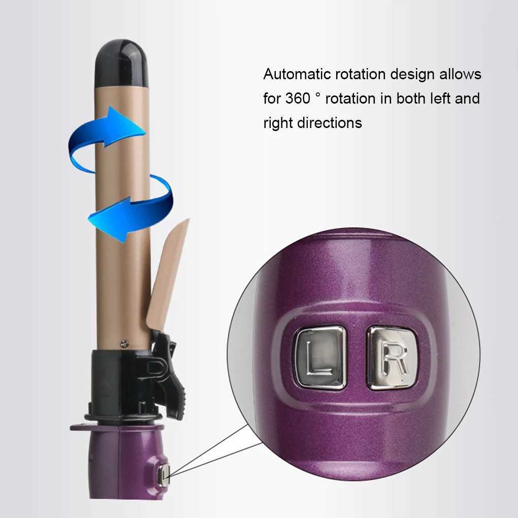 New Arrival LCD display electric curling iron - portable and convenient hair styling tool for small professions Z241022