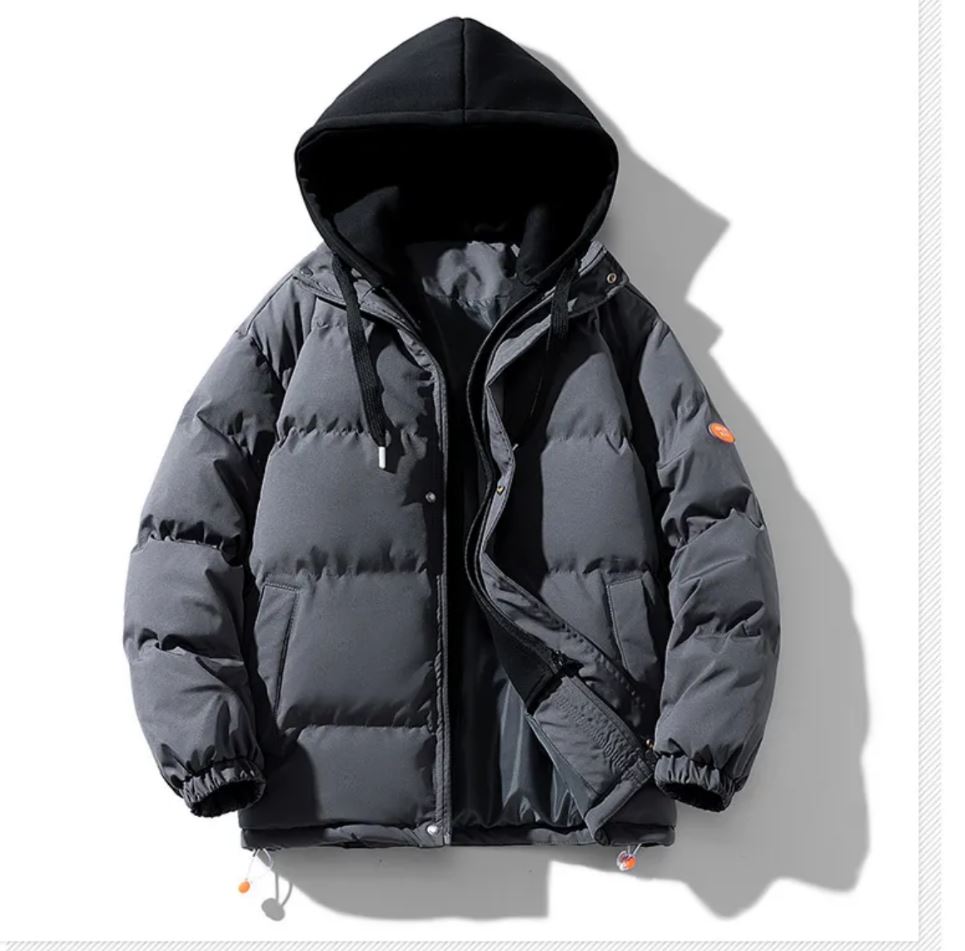 2024 designer men's and women's winter new cotton jacket men's hooded thick black pink jacket warm jacket