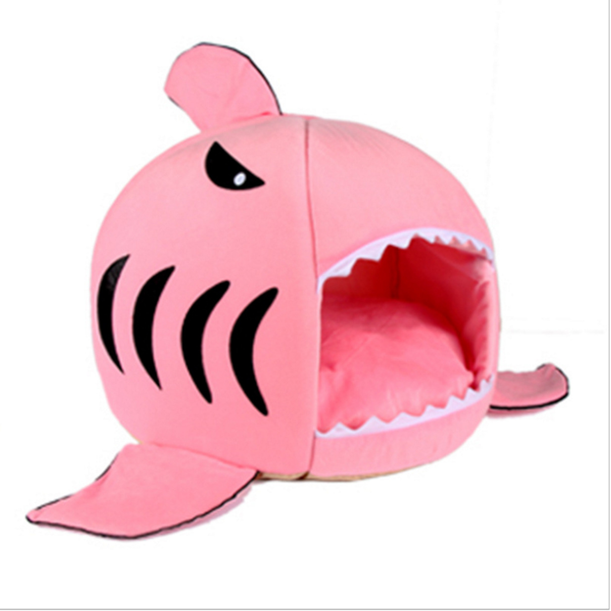 Pet dog kennel manufacturers wholesale all-season universal litter cat kennel shark dog kennel small dog yurt one piece for delivery