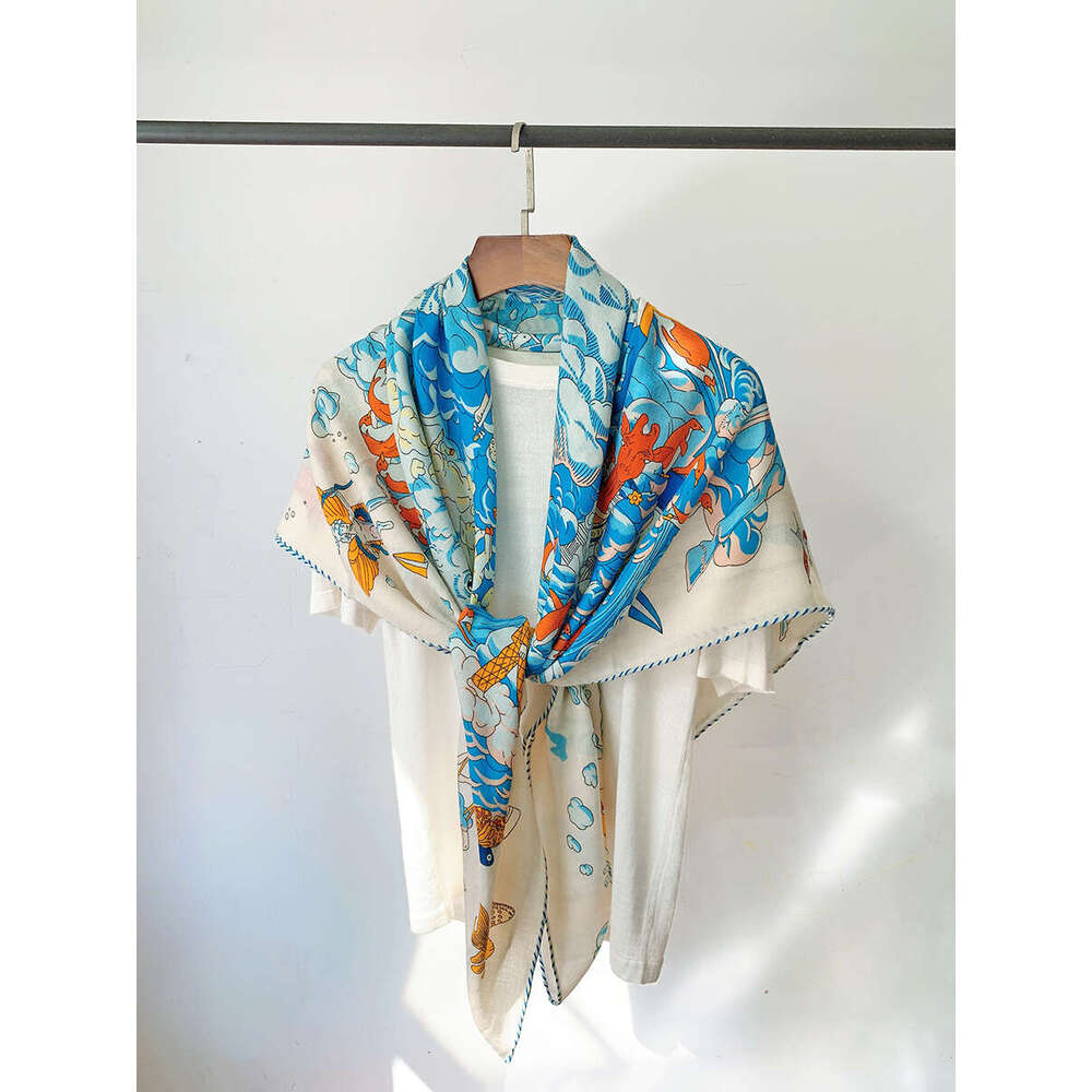 140*140 The Winter Clouds Cashmere In 2024 70% Phenomena Silk All For Autumn Cm Scarf New Arrival Wrap Women 30% go scarf designers