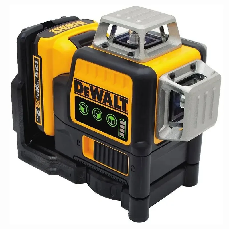 Dewalt DW089LG 3 Sides*360 Degree Vertical 12V Lithium Battery 12 Lines Laser Level Horizontal Green Meter Outdoor tools