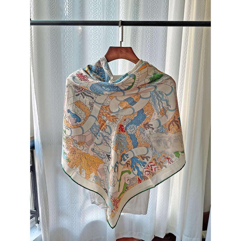 go Shawls Hijab Cashmere Water Elegant Exact To Ladies The Woman Originals 140 Park Replicas Scarf Pashminas Amusement Silk scarf designers
