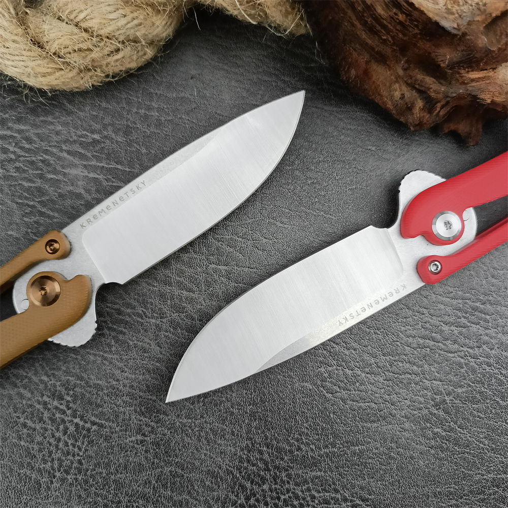 Portable Outdoor KREMENETSKY Multi-hunting Folding D2 S Blade High Quality G10 Handle Bushcraft Hunting Rescue Survival Pocket Knife 15535 3300 535 53