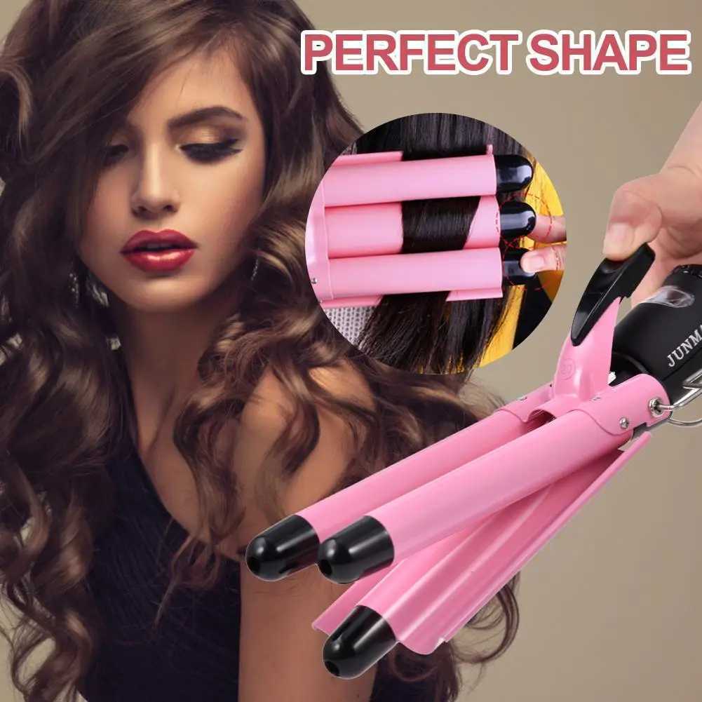 New Arrival 3 buckets of electric curlers irons automatic perm splicing ceramic curlers wavy curlers styling tools Z241022