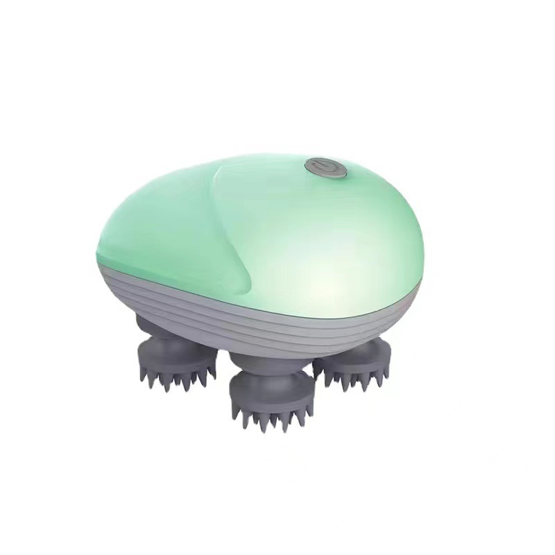 New head massager electric silicone scalp massager portable home USB mini electric dragon claw hand