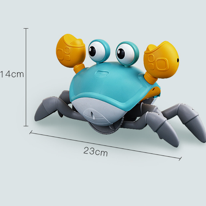 Same children's electric induction crab charging model, animal crawling simulation, 1-3 year old internet famous toy